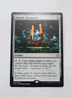 [1x] Strionic Resonator Near Mint, English Commander 2019 MTG Magic - Image 1