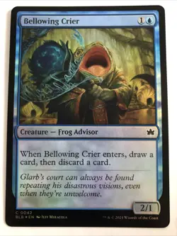 MTG Bloomburrow Bellowing Crier Foil 0042 NM - Image 1