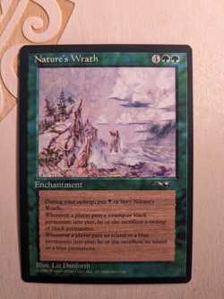 MTG - Nature's Wrath - Alliances - Rare - Sorcery - Green - Excellent - Image 1