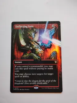 Deflecting Swat (Borderless) Commander Masters Foil - Image 1