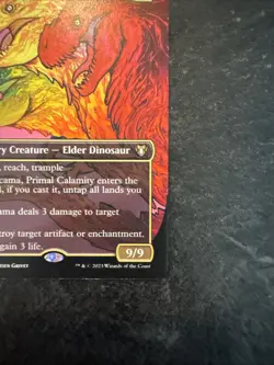 Zacama, Primal Calamity (Borderless) Commander Masters Regular - Image 5