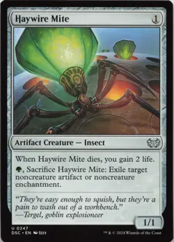 Haywire Mite U Commander: Duskmourn: House of Horror 247 LP-NM - Image 1