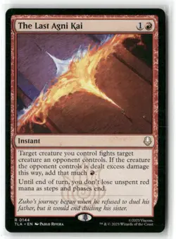 The Last Agni Kai MTG Magic Avatar The Last Airbender - Image 1