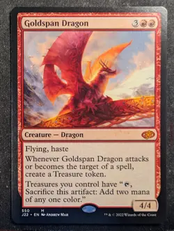 Goldspan Dragon - Jumpstart 2022 (MTG) - Image 1