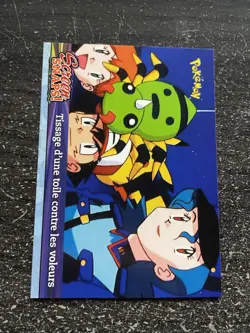 CARTE POKEMON TOPPS SNAP - SCREEN SNAPS! TISSAGE D’UNE TOILE CONTRE LES VOLEURS - Image 1