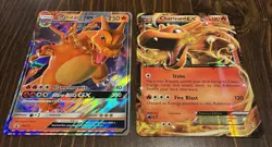 Pokemon JUMBO Oversized Charizard Tag Team GX Reshiram Braixen and more Lot of 4 - Image 4