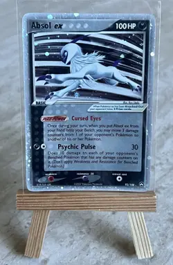 Pokemon TCG Absol ex 92/108 Power Keepers Ultra Rare Holo (English)- LP(-)/MP(+) - Image 1