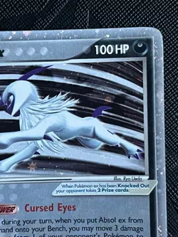 Pokemon TCG Absol ex 92/108 Power Keepers Ultra Rare Holo (English)- LP(-)/MP(+) - Image 5