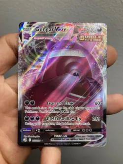 Pokemon Gengar VMAX 157/264 Fusion Strike MINT - Image 1