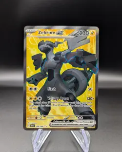 Zekrom EX 158/086 - S&V Black Bolt Holo Full Art - Pokemon TCG - Mint - Image 1