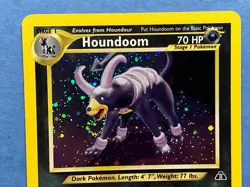 Pokemon Holo Houndoom - Neo Discovery 4/75 - Swirl - VLP - Image 4