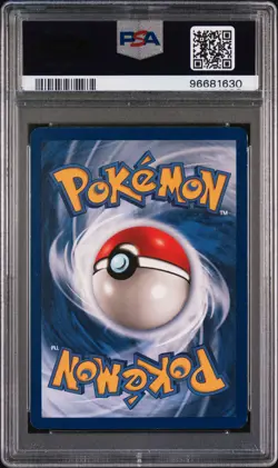 1999 POKEMON FOSSIL 1ST ED #22 HITMONLEE PSA 8 - Image 2
