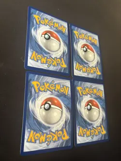 Pokemon TCG Victini SVP 208 Black Star Promo Illustration Rare Near Mint x4 Set - Image 5