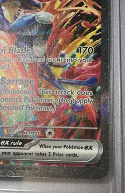 2024 POKEMON GRENINJA EX TWILIGHT MASQUERADE SPECIAL ILLUSTRATION #214/167! MINT - Image 3