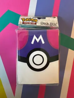 Ultra Pro Pokemon Master Ball Deck Box New - Image 2