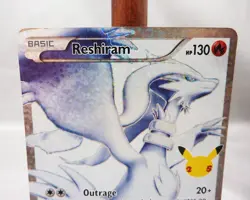 Pokemon TCG Reshiram 113/114 Celebrations Classic Collection Holo - Image 2