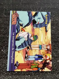 CARTE POKEMON TOPPS SNAP - SCREEN SNAPS! LE TROUPEAU DE DONPHAN NEUF FR - Image 1