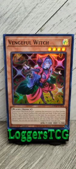 Yu-Gi-Oh! Vengeful Witch / DOOD-EN004 1st Edition NM - Image 1