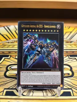 Yugioh Gottliches Arsenal AA-Zeus - Himmelsdonner STAX-DE044 Ultra Rare - Image 1