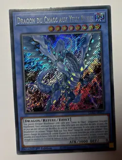 Yu-Gi-Oh - DRAGON DU CHAOS AUX YEUX BLEUS - LDS2-FR017 - Secret - Light Played E - Image 5