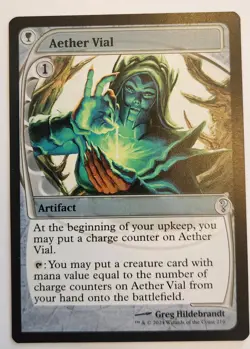 Aether Vial (Future Sight) Mystery Booster 2 Regular NM+ - Image 1