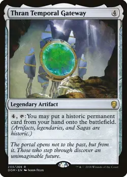 Thran Temporal Gateway 1x MtG Dominaria SP/NM - Image 1