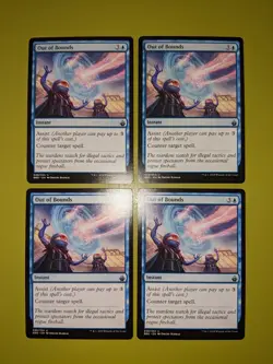Out of Bounds x4 Battlebond 4x Playset Magic the Gathering MTG - Image 1