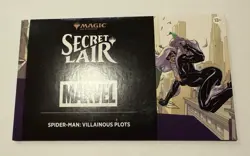 MTG Secret Lair x Marvel's Spider-Man Villainous Plots Rainbow Non-Foil Edition - Image 1