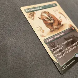 Badgermole Cub (Borderless) #326 Non-Foil MTG TLA Magic M/NM - Image 3