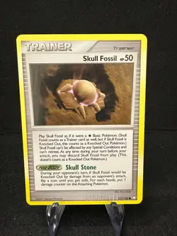 Skull Fossil 117/123, 2007 Diamond & Pearl Mysterious Treasures, Pokemon, LP - Image 1
