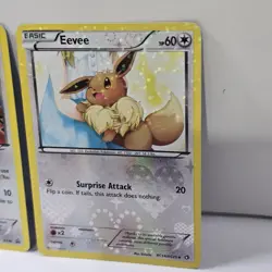 Xy Ditto Pokemon Card Promo XY40 Holo Rare& Eevee LTR Reverse holo RC14/RC25 Lp - Image 4