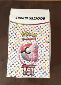 Pokemon Scarlet & Violet EMPTY 151 Booster Bundle Display BOX ONLY - Image 1