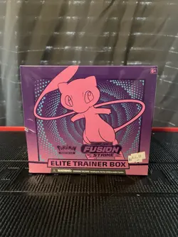 Pokemon Fusion Strike Elite Trainer Box ETB Factory Sealed / Small Rip - Image 1