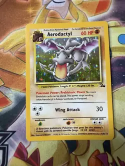 Aerodactyl Pokemon TCG #1/62 Fossil Base Set Rare-Holo NM - Image 1