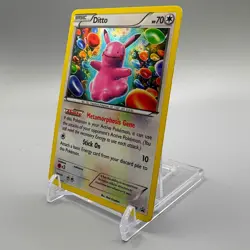 Pokemon Holo Black Star Promo Ditto- XY40 - NM - Image 2