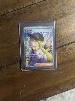 N's Plan SAR 170/086 SV11B Black Bolt English Pokemon TCG SUPER MINT 💎 - Image 1
