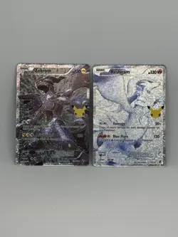 Pokemon TCG Celebrations 25th Anniversary Reshiram And Zekrom Full Art - Image 1