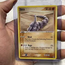 ONIX - 71/100 - EX Sandstorm - NO E-READER - Common - Pokemon Card NM Near Mint - Image 1