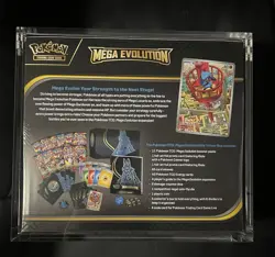 Pokemon TCG Mega Evolution Pokemon Center ETB Lucario Brand New Sealed W/Case - Image 2