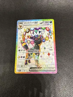 Pokemon TCG: Umbreon Ex 176 SVP Black Star Promo NM - Prismatic Evolutions - Image 1