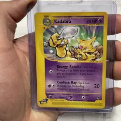 Pokemon Kadabra 84/165 WotC Expedition Regular Uncommon LP+ Card Vintage TCG - Image 1