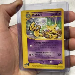 Pokemon Kadabra 84/165 WotC Expedition Regular Uncommon LP+ Card Vintage TCG - Image 2