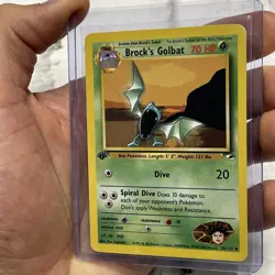 Pokemon Gym Heroes Brock's Golbat 1st Edition 39/132 Uncommon NM/MT Nintendo TCG - Image 2