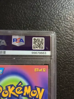 1999 Topps Pokemon Dragonair First Movie First Print #E11 Vintage PSA 9 - Image 4