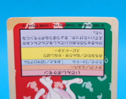 Pokemon Card Japanese - Mewtwo 150 - Topsun - Blue Back - Image 3