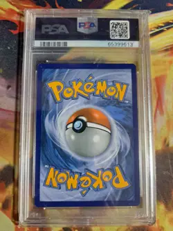 Pokemon 2017 Wash Rotom SM94 Ultra Prism Staff Stamp Promo MINT PSA 9 - Image 2