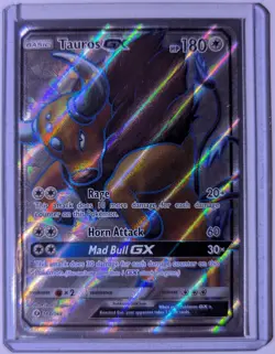 Pokemon TCG: Tauros GX (Full Art) 144/149 - Sun & Moon (Holo) | NM/Mint - Image 3