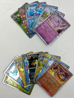 Flareon EX + Espeon Secret Rare 14 Card Lot Pokemon XY Eeveelutions Holo - Image 2