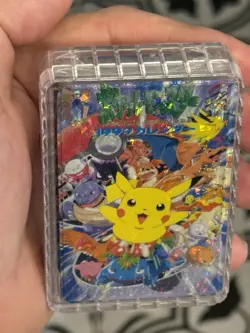 1999 Vintage SEALED Pokemon 54-Card Poker Decks Holographic MINT - Image 1