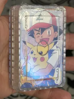 1999 Vintage SEALED Pokemon 54-Card Poker Decks Holographic MINT - Image 3